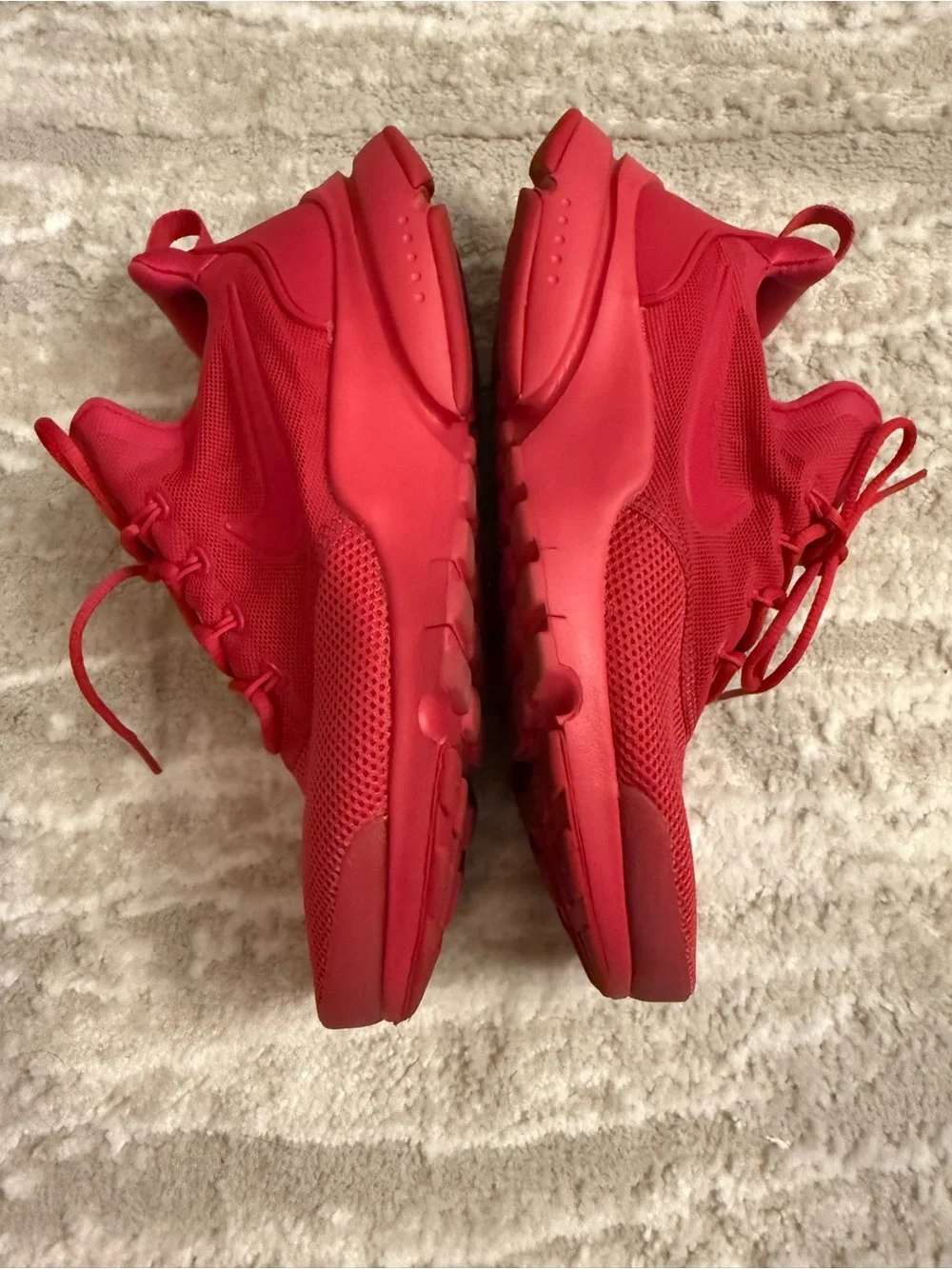 Nike Presto Fly GS Red Athletic Sneakers Size 7Y